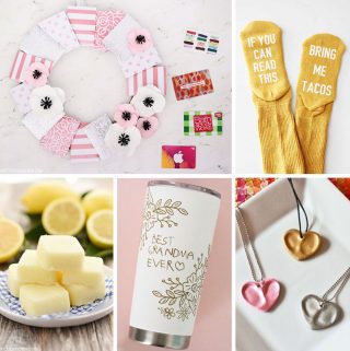 DIY Mother's Day gifts collage