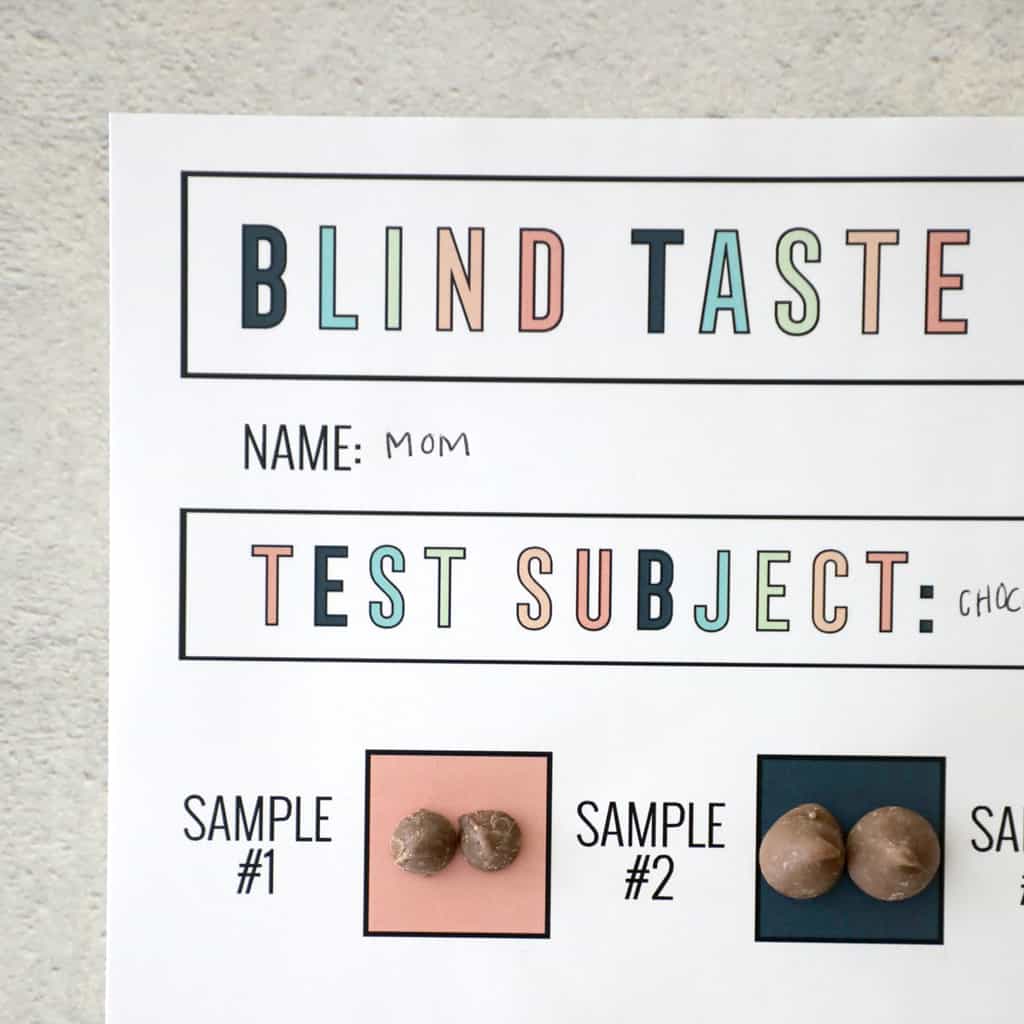 Taste test free samples