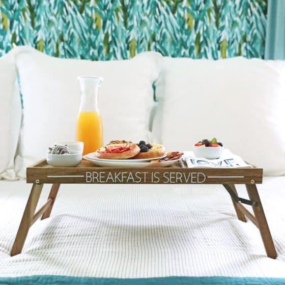 DIY Breakfast In Bed Tray and Kit Pretty Providence