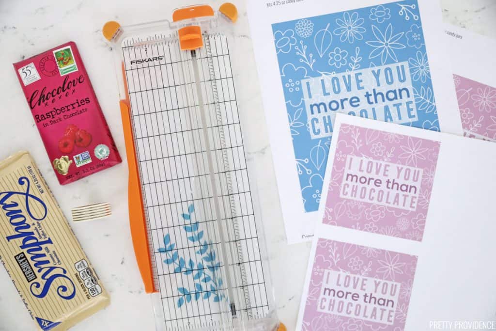 Free Printable Gift Tags &amp; Candy Bar Wrappers - Pretty Providence