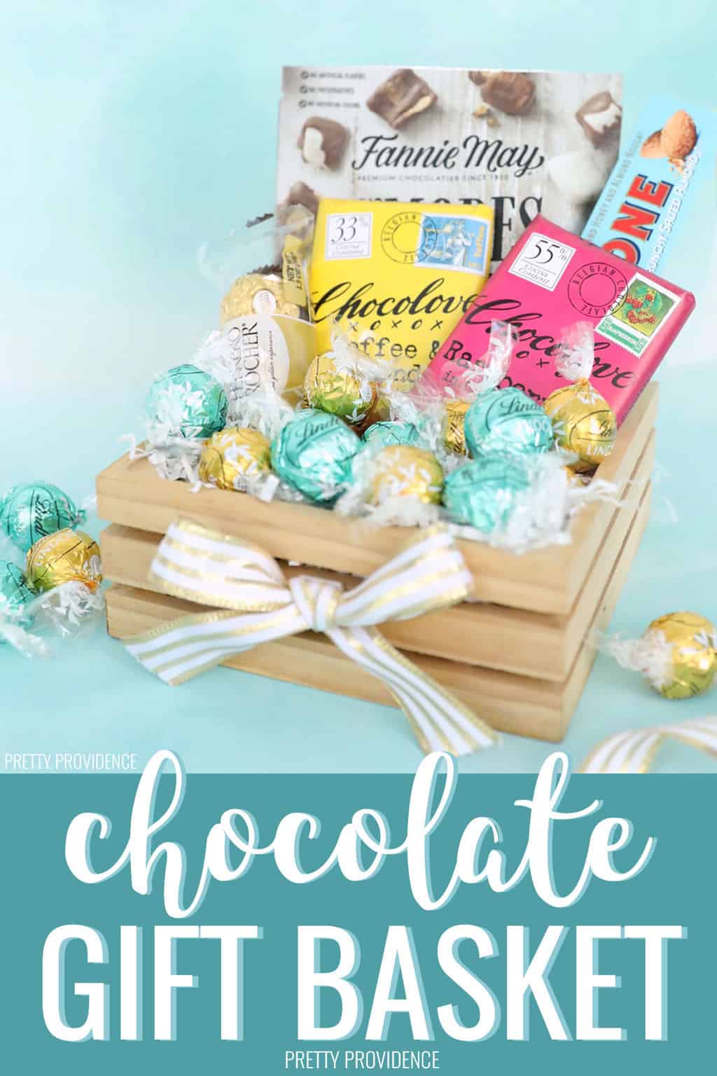Easy DIY Chocolate Gift Basket Pretty Providence