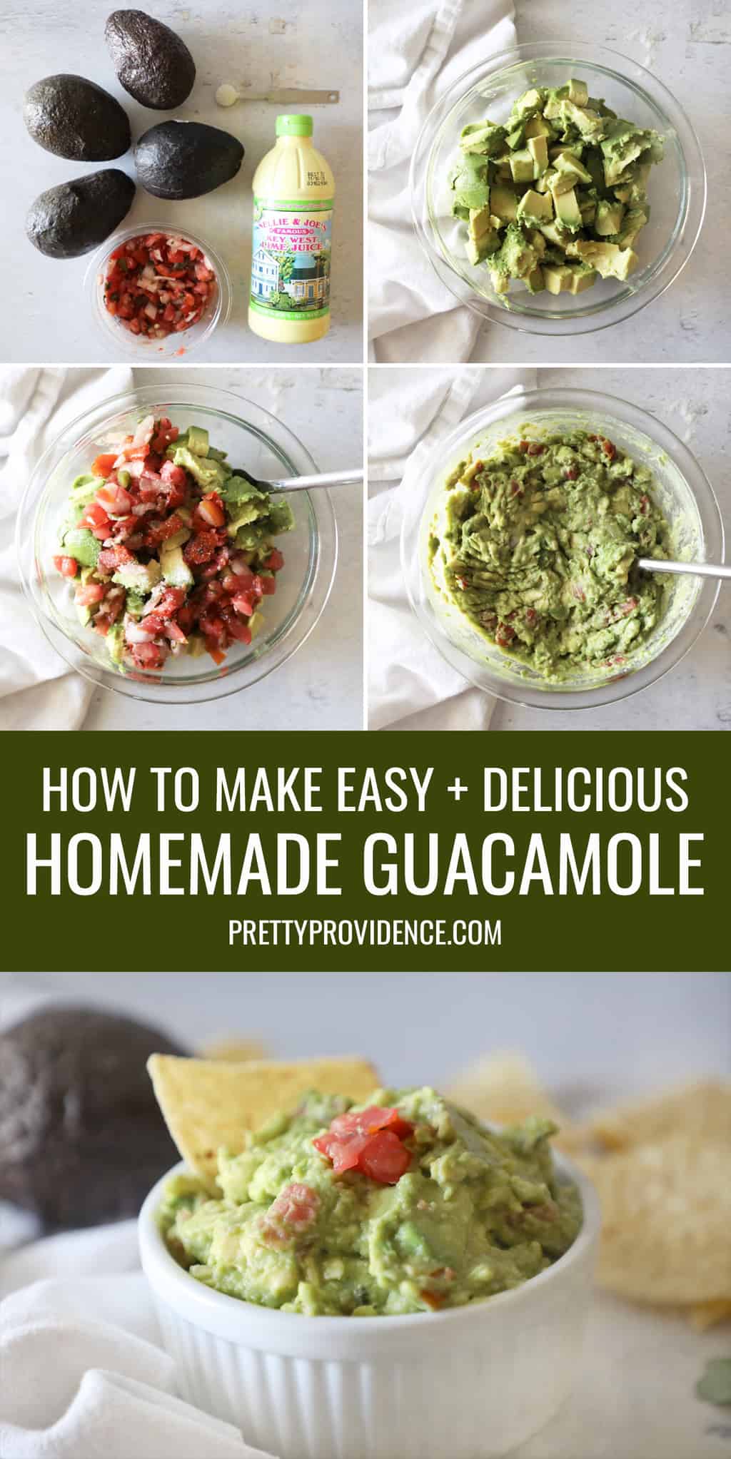 Easy Homemade Guacamole