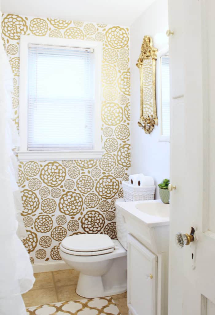 44 Bathroom Wallpaper Ideas That Will Inspire You to be Bold  Wallpaper  for Bathrooms