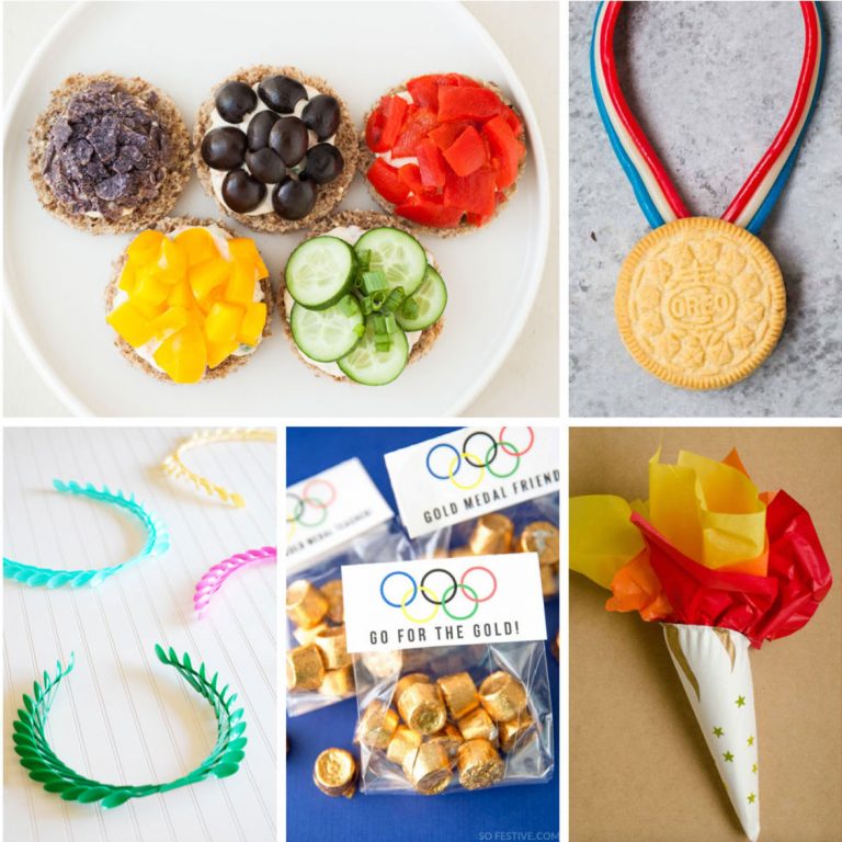 Olympic-Themed Party Ideas, Crafts and Recipes