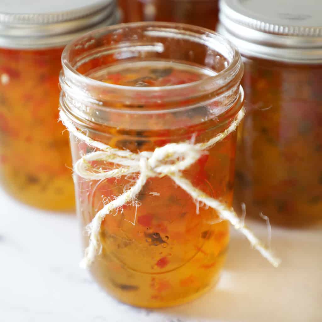 Freezer Jalapeno Pepper Jelly - Grits and Gouda