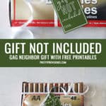 two images of batteries with gift not included printables
