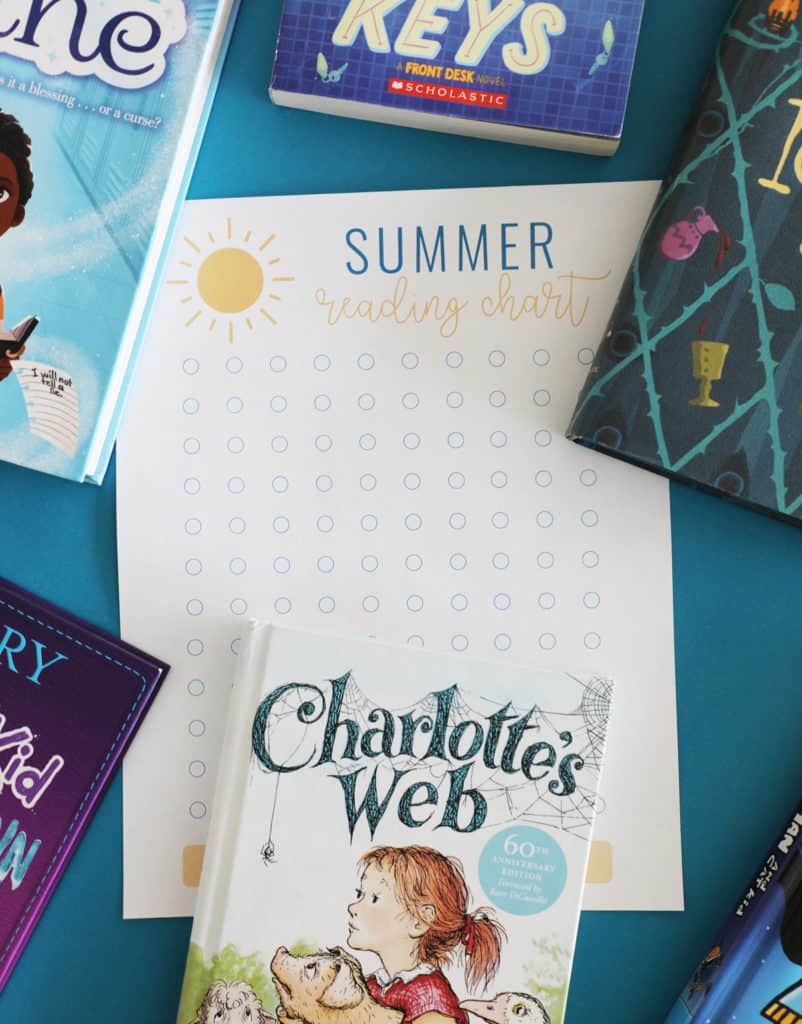 Summer Reading Chart Printable - Pretty Providence