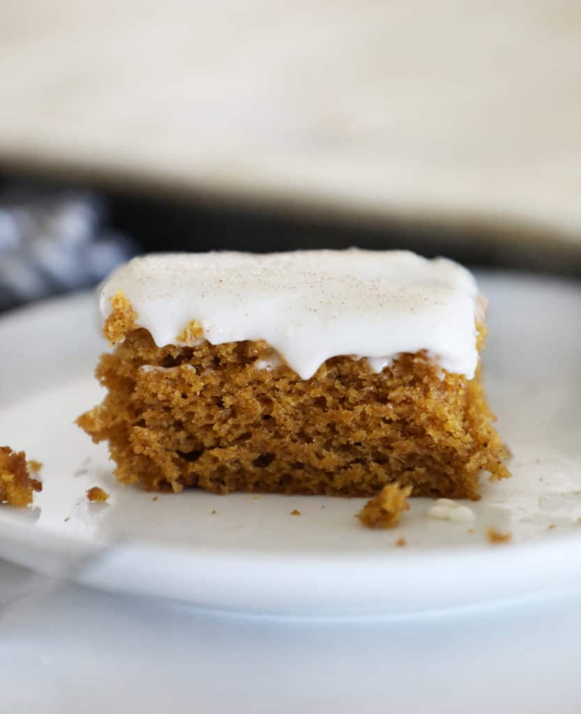 Pumpkin Sheet Cake - Pretty Providence