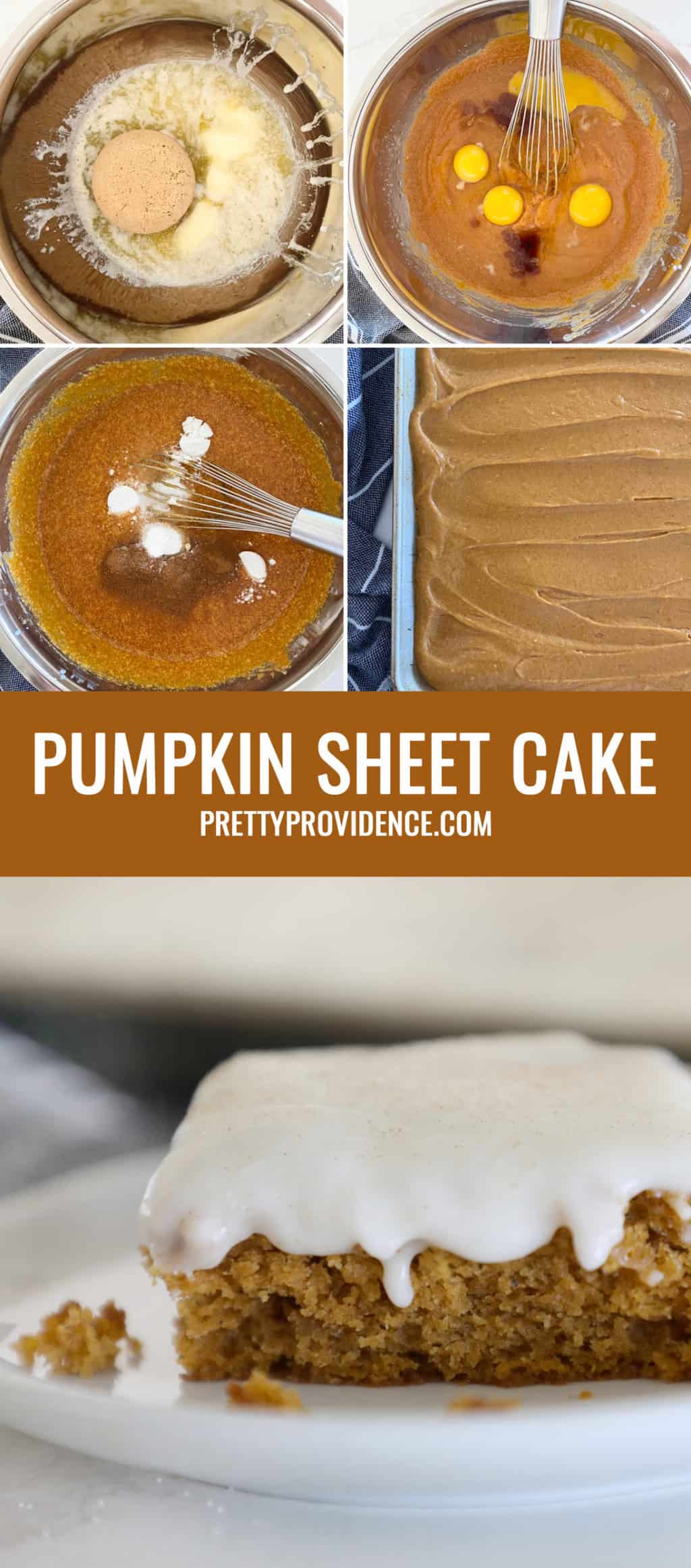 Pumpkin Sheet Cake