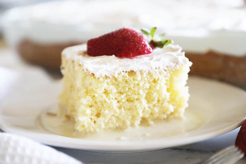 Easy Tres Leches Cake - Pretty Providence