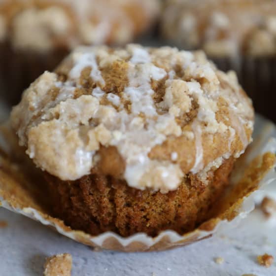 Pumpkin Streusel Muffins