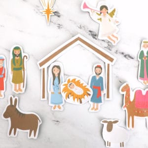 magnetic nativity set for kids