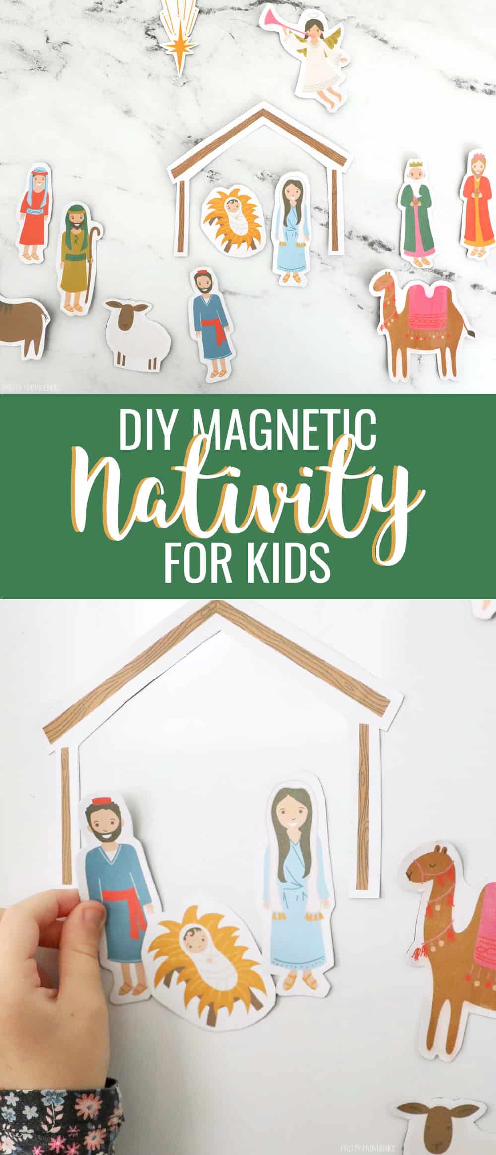 Magnetic Children\'s Nativity Set