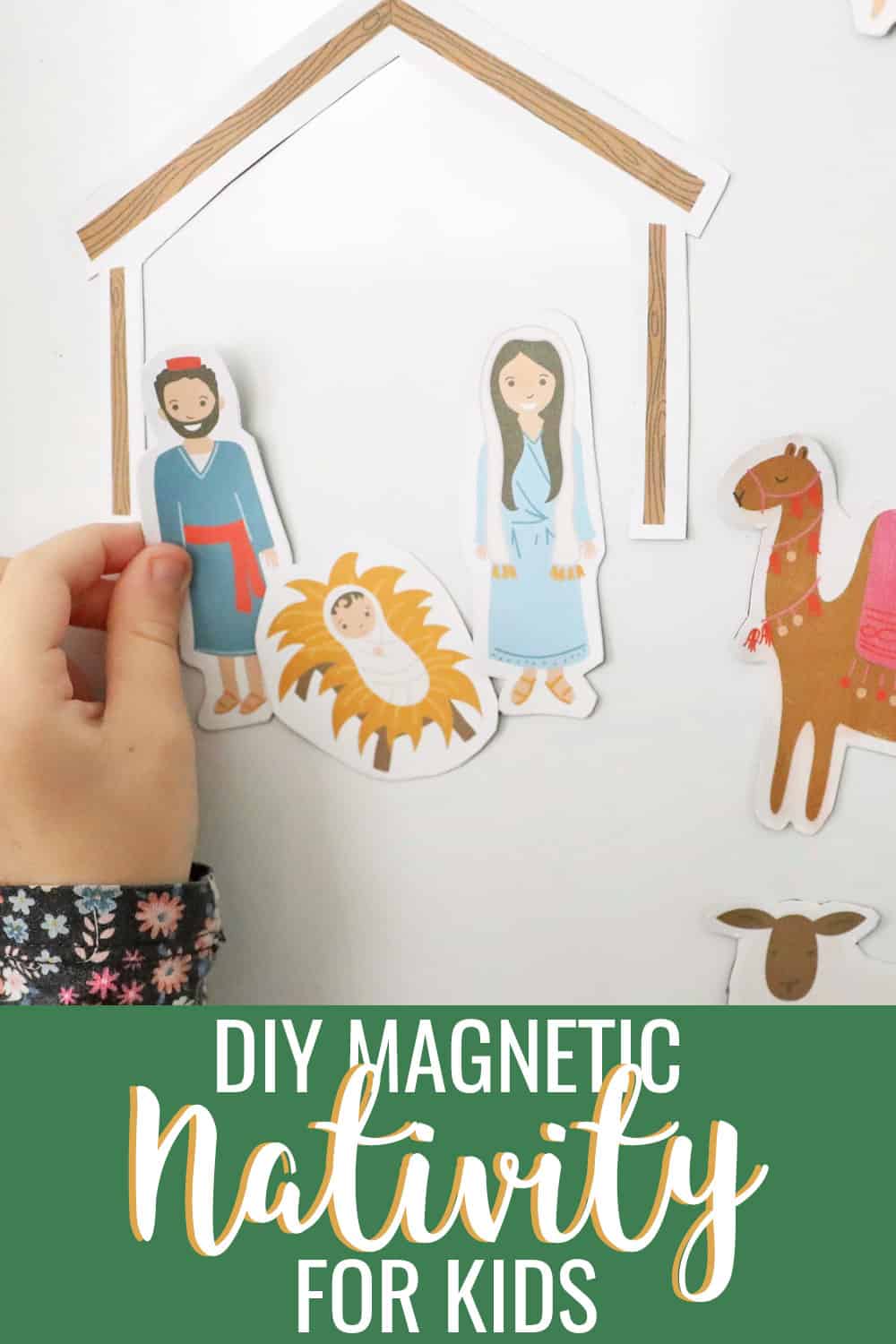 Magnetic Children\'s Nativity Set
