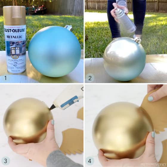 Golden Snitch Harry Potter Tree Topper Pretty Providence