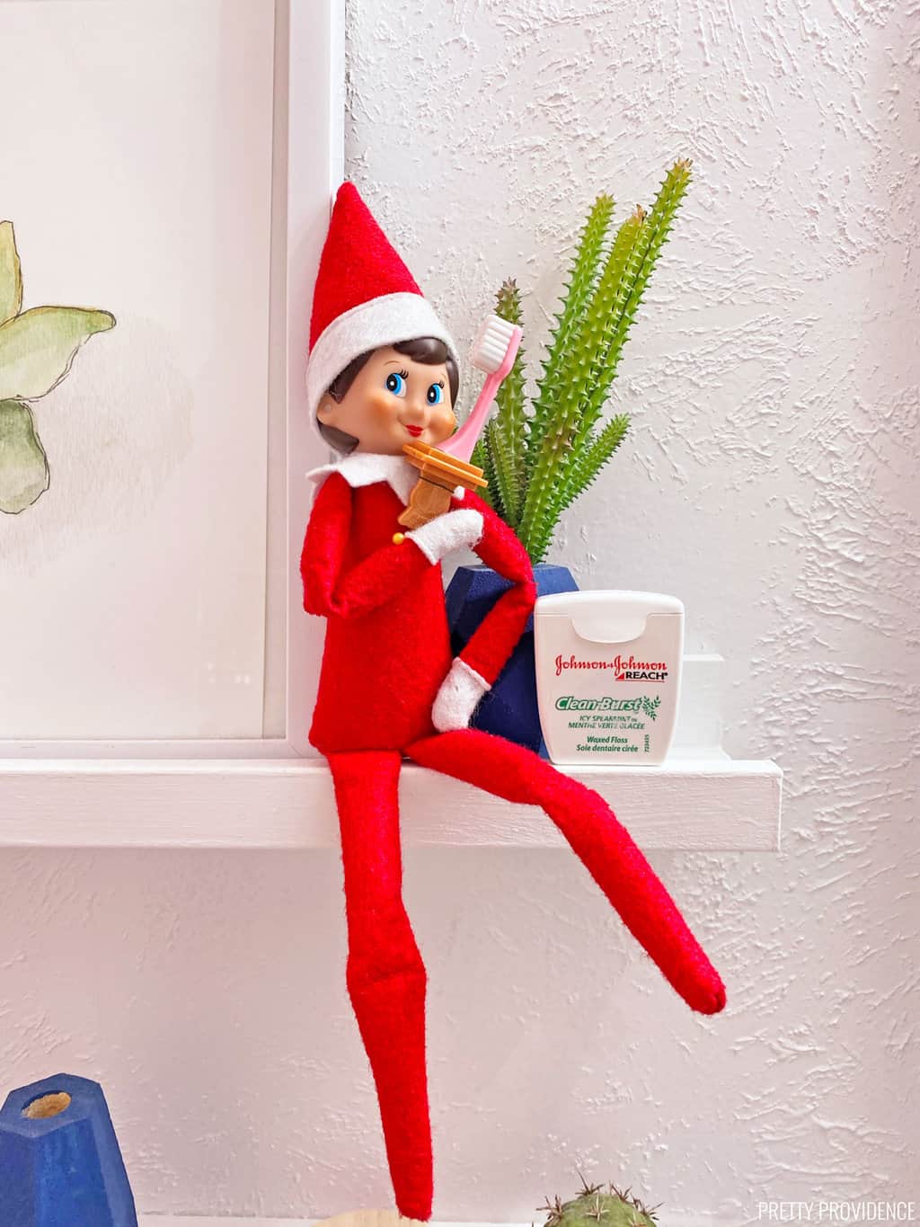 Easy Elf on the Shelf Ideas - Funny and Cute - Pretty Providence