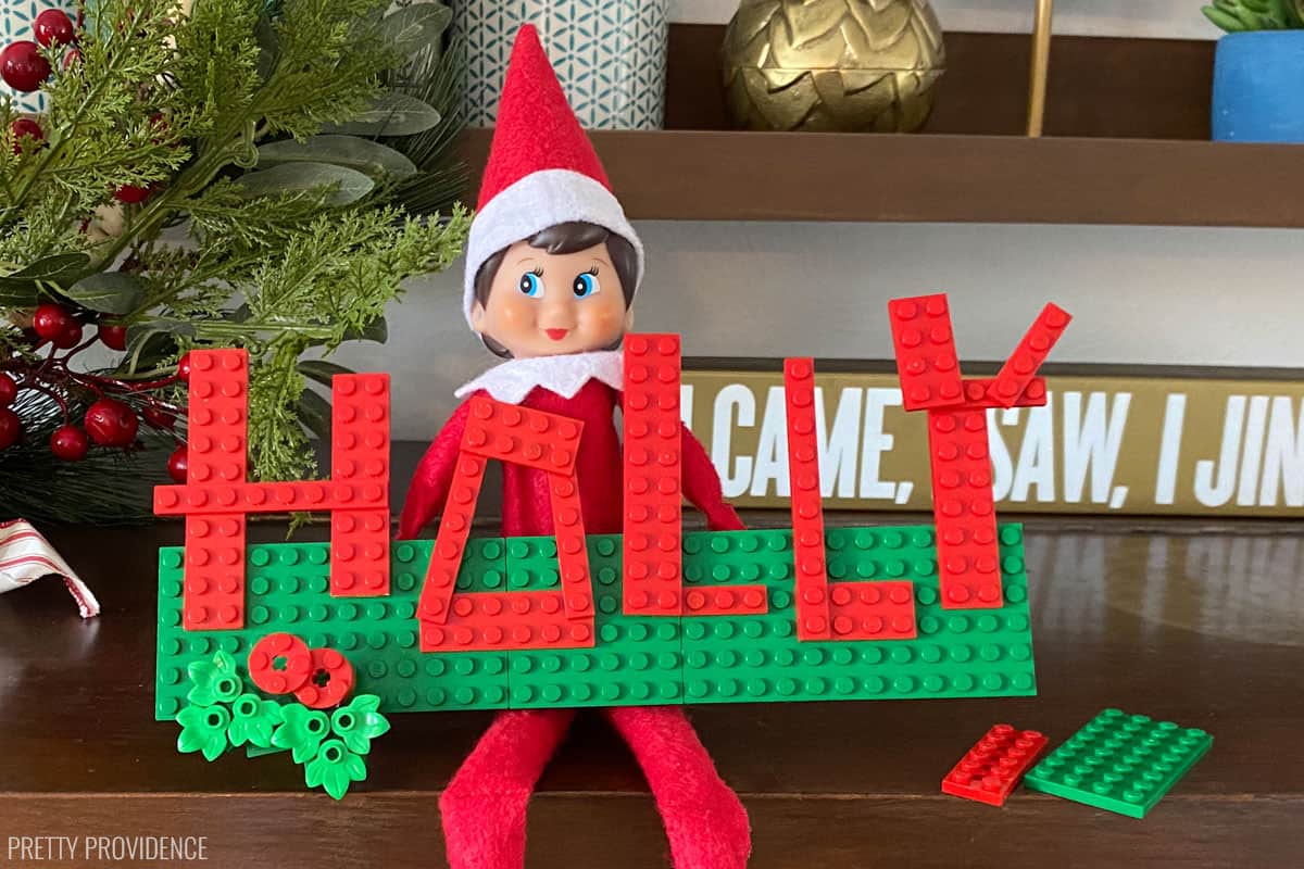 Lego elf on cheap the shelf