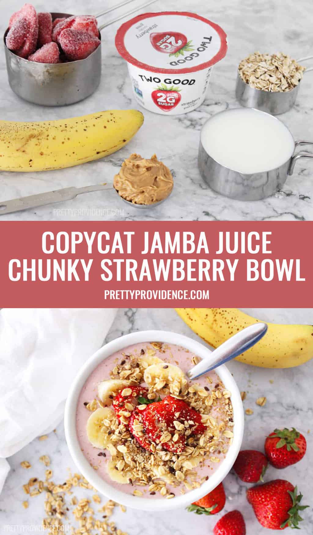 Chunky Strawberry Bowl Copy Cat Recipe