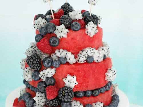 Buy Fruit Cake With Red Roses Online at Best Price | Od