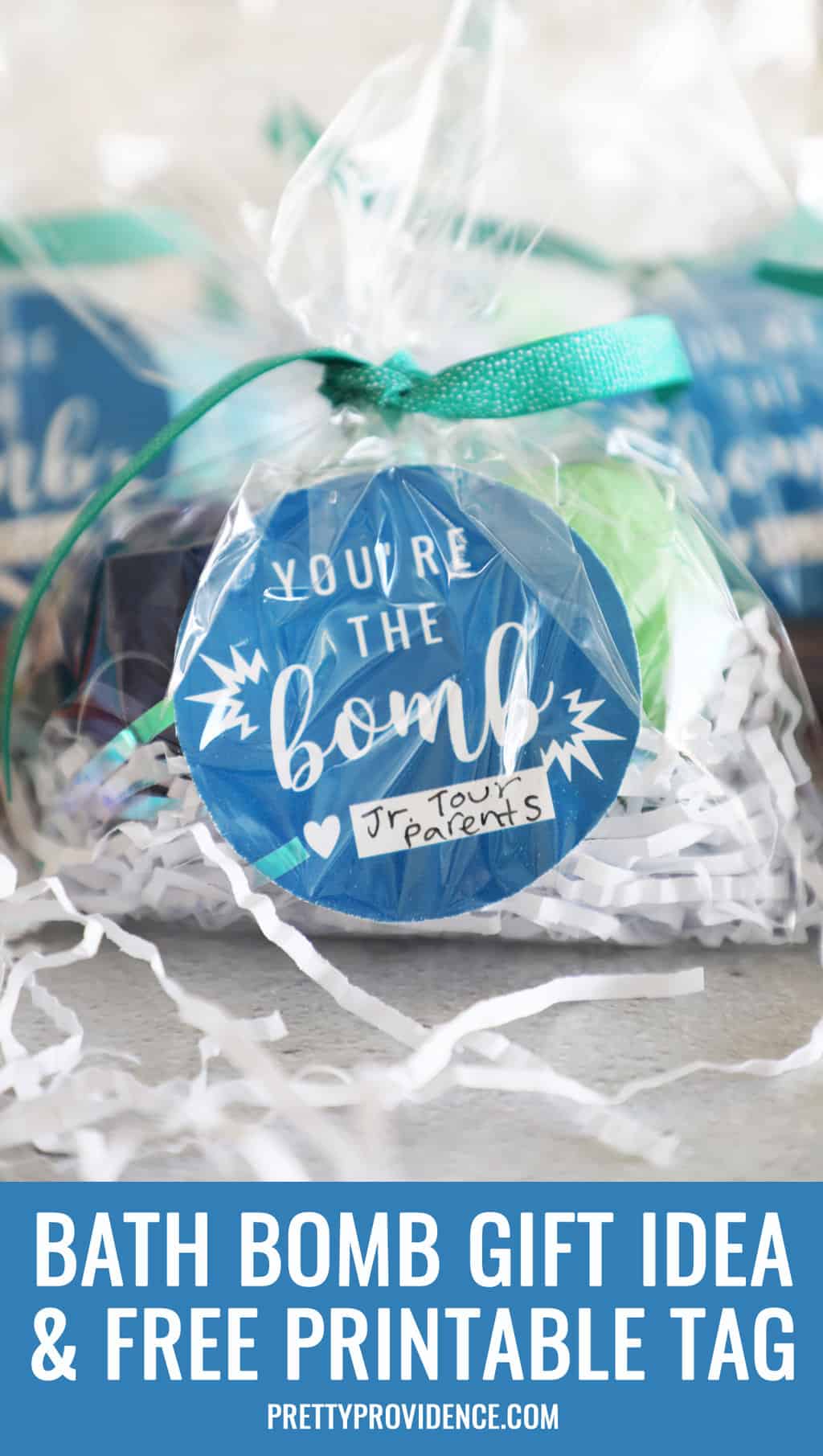 Bath Bomb Gifts with Free Printable Tags
