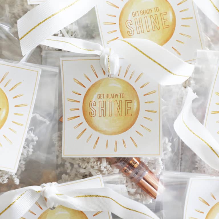 Get Ready to Shine Good Luck Gift