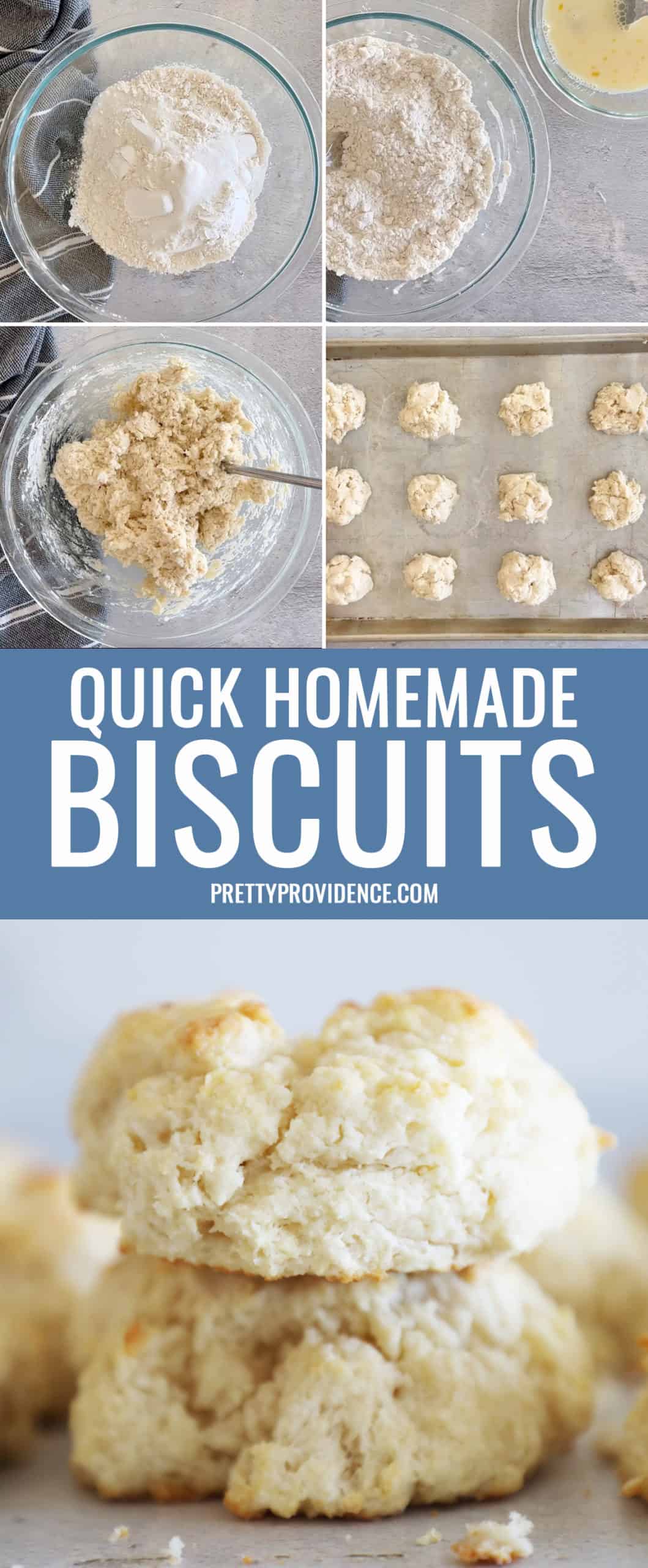 Quick Homemade Biscuits without Buttermilk