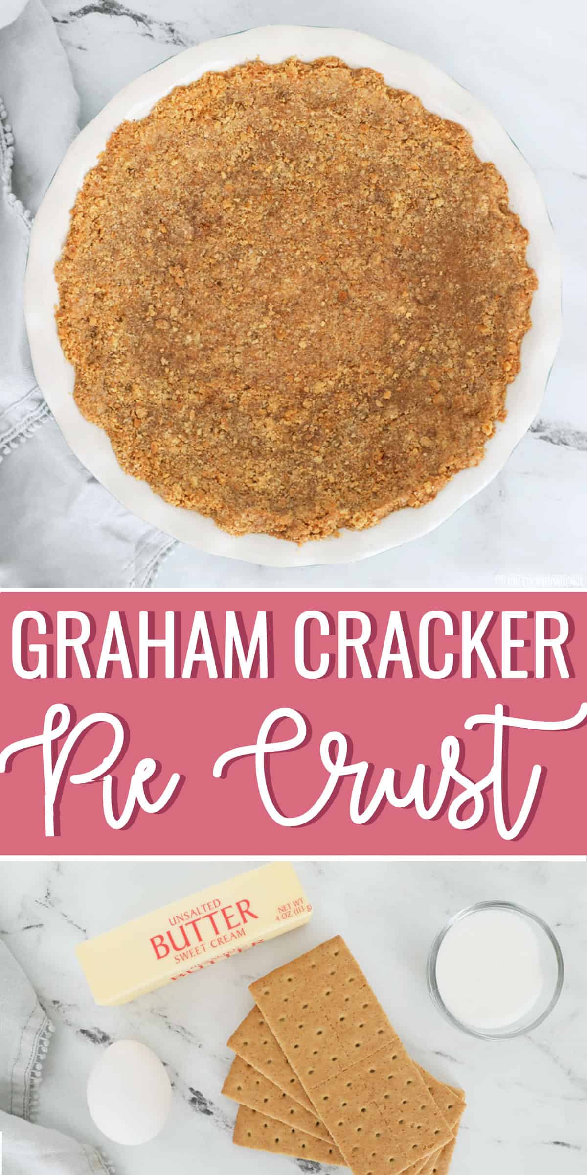 Graham Cracker Pie Crust