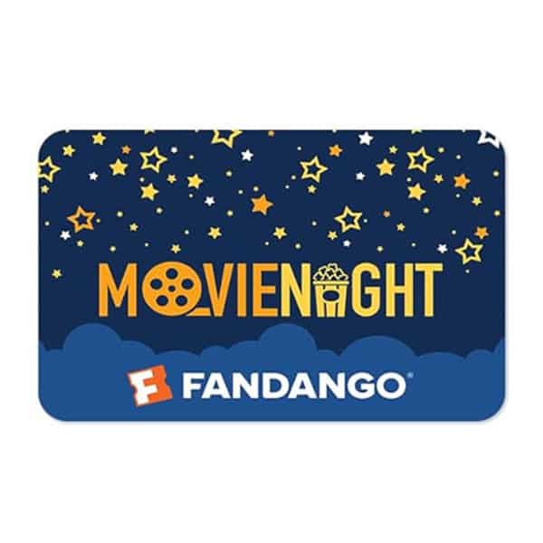 fandango gift card digital image.