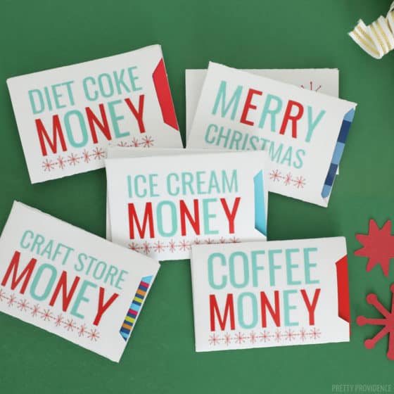 Free Christmas Gift Card Holders