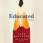 Book cover art for 'Educated' by Tara Westover.