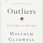 Book cover art for 'Outliers' by Malcolm Gladwell.